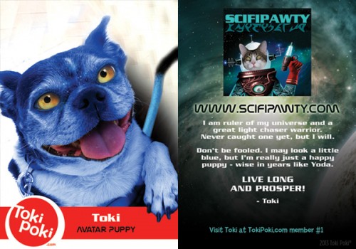 Toki SCIFIpawty Trading Cards