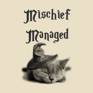 Mischief Managed Cat T-Shirt