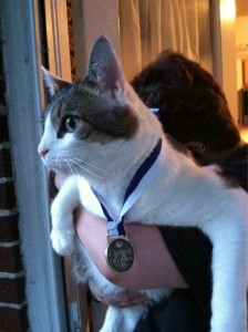 me on my #teddyolympics medal.