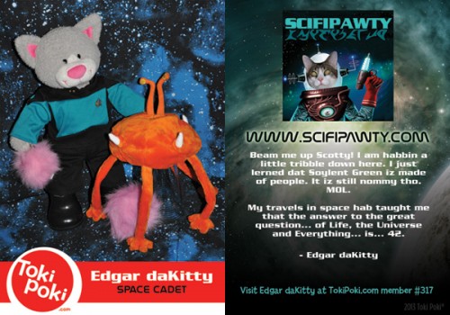 SCIFIpawty Trading Cards Edgar