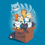 Free Kittens T-Shirt Halp Name Da Kittehs