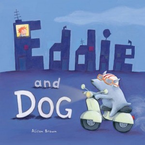 Eddie and Dog by Alison Brown