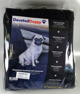 Devoted Doggy Premium Quilted Back Seat Cover for Pets