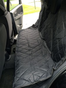 Devoted Doggy Premium Quilted Back Seat Cover for Pets