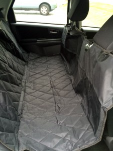 Devoted Doggy Premium Quilted Back Seat Cover for Pets
