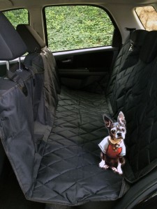 Devoted Doggy Premium Quilted Back Seat Cover for Pets